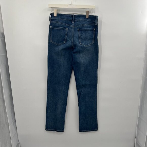 NYDJ Straight Leg Blue Jeans Size 6 - Picture 9 of 9